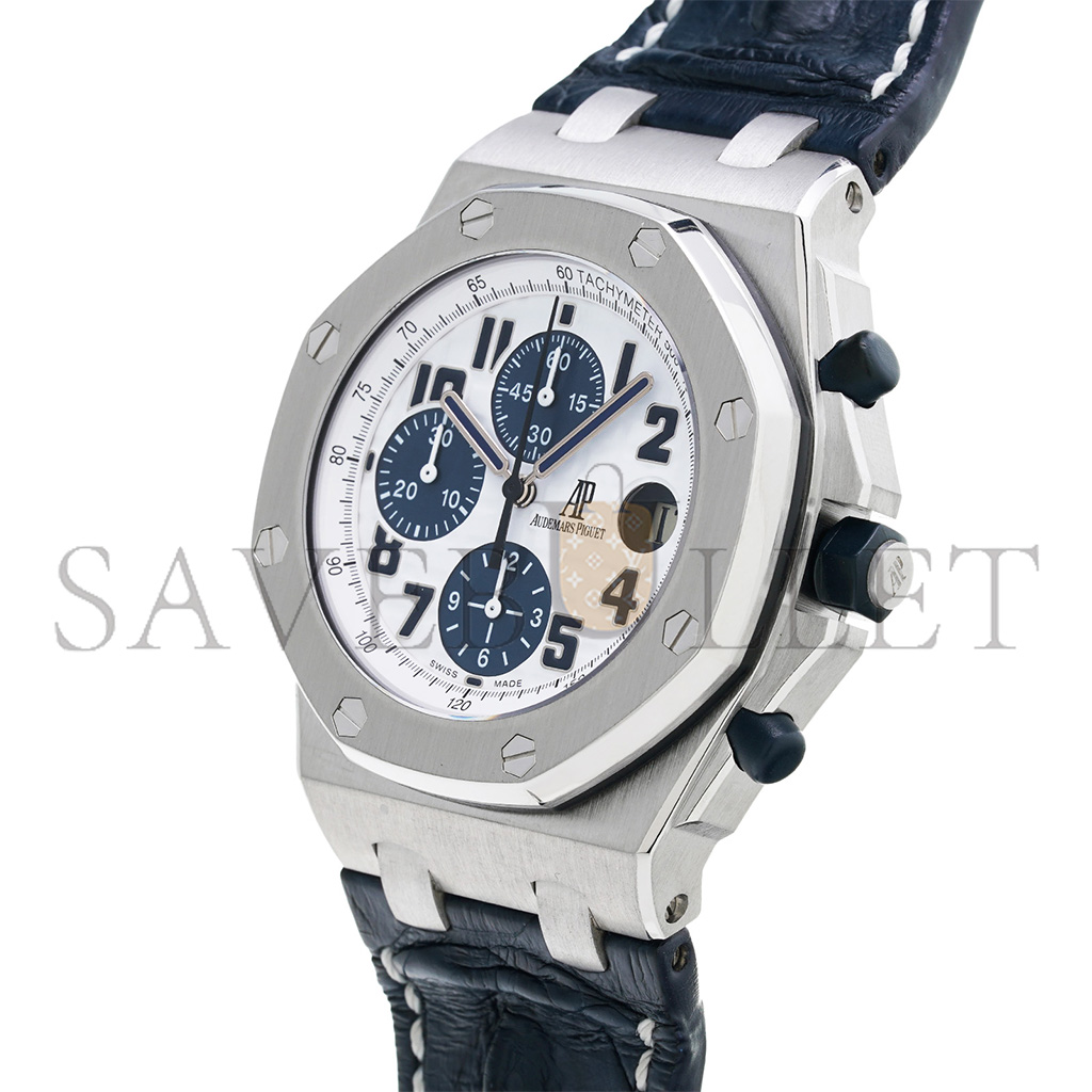 AUDEMARS PIGUET STAINLESS STEEL AUTOMATIC CHRONOGRAPH WRISTWATCH 26170ST.OO.D305CR.01